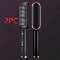 Straight hair comb hair stick lazy curler