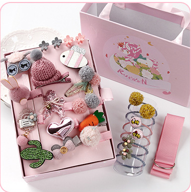 Children hair clip set